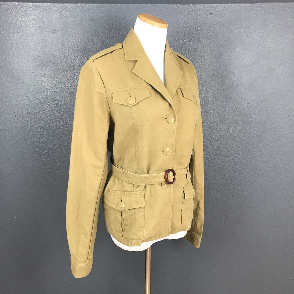 Banana Republic Linen Blend Utility Jacket - Picture 2 of 8